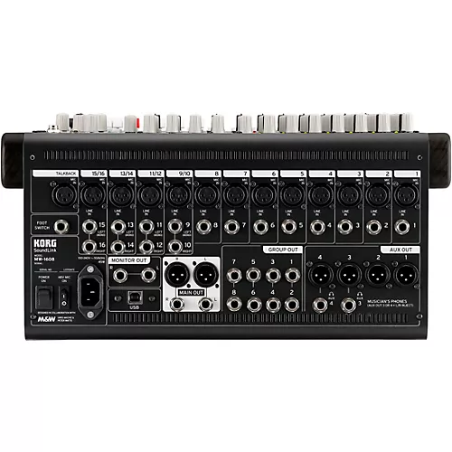 KORG MW-1608 SoundLink 16-Channel Hybrid Analog/Digital Mixer - musicians--Friend