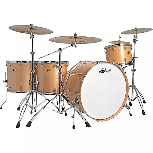 Ludwig Centennial Zep 4-Piece Shell Pack Red Sparkle - musicians--Friend