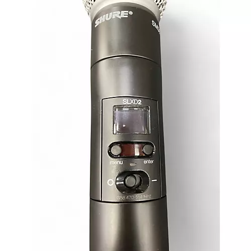 Used Shure 2LXD2 with SM58 Head Handheld Wireless System - musicians--Friend