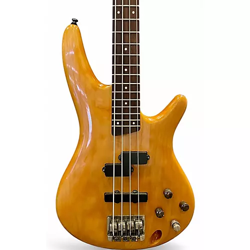Used Ibanez SR400NT Natural Electric Bass Guitar Natural - musicians--Friend