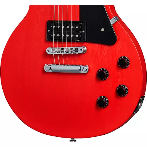 Gibson Les Paul Modern Lite Electric Guitar Cardinal Red Satin - musicians--Friend