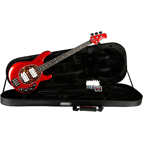 Ernie Ball Music Man StingRay Special HH Electric Bass Guitar Black and Chrome - musicians--Friend