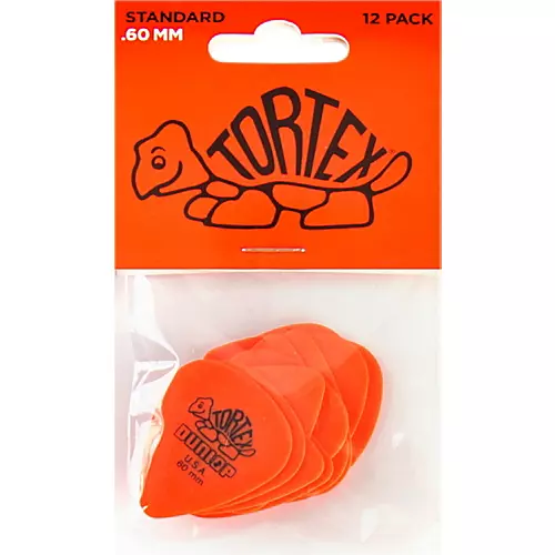 Dunlop Tortex Standard Guitar Picks .73 mm 1 Dozen - musicians--Friend