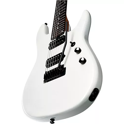 Sterling by Music Man Jason Richardson Cutlass 7-String Electric Guitar Dark Scarlet Burst Satin - musicians--Friend