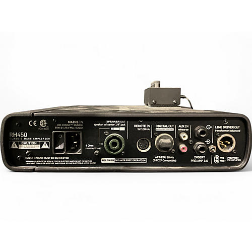 Used TC Electronic RH450 450W Bass Amp Head - musicians--Friend