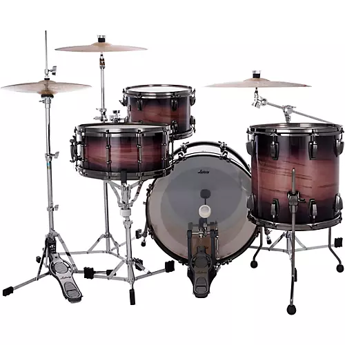 Ludwig Maple Exotic 3-Piece Downbeat Shell Pack with 20 in. Bass Drum Nocturne Burst - musicians--Friend