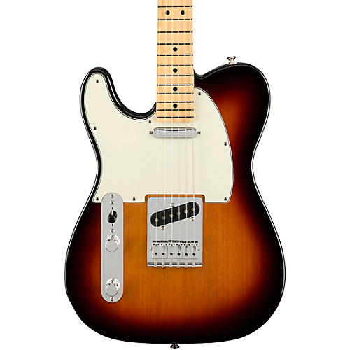Fender Player Telecaster Maple Fingerboard Left-Handed Electric Guitar 3-Color Sunburst - musicians--Friend