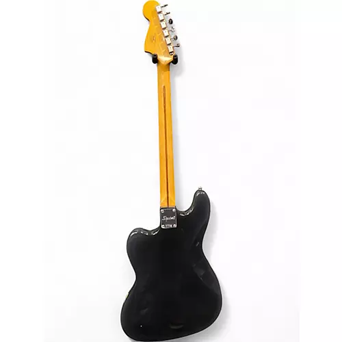 Used Squier CLASSIC VIBE BASS VI Black Electric Bass Guitar Black - musicians--Friend