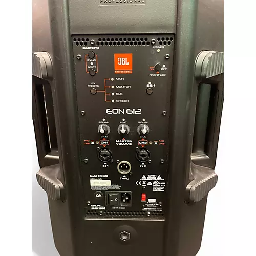 Used JBL EON612 Powered Speaker - musicians--Friend