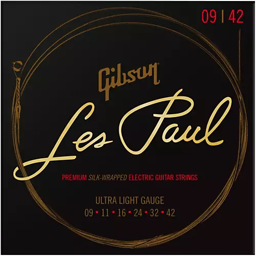 Gibson Les Paul Premium Electric Guitar Strings .009-.046 Hybrid - musicians--Friend