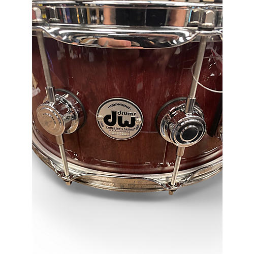 Used DW 14in COLLECTORS PURPLE HEART NATURAL PURPLE HEART Drum NATURAL PURPLE HEART 33 - musicians--Friend