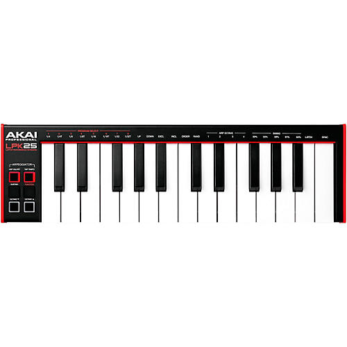 Akai Professional LPK25 MK2 25-Key USB-MIDI Keyboard Controller - musicians--Friend