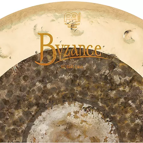 MEINL Byzance Extra Dry Dual Crash Cymbal 19 in. - musicians--Friend