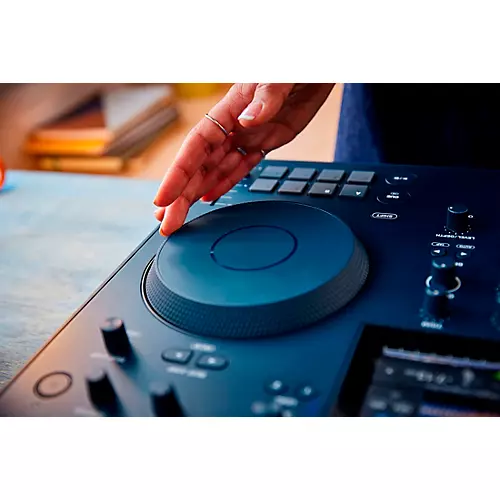 AlphaTheta OMNIS-DUO Wireless Portable All-in-One DJ System Blue - musicians--Friend