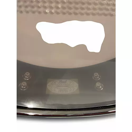 Used Pearl 3X13 Power Piccolo Snare Chrome Drum Chrome 72 - musicians--Friend