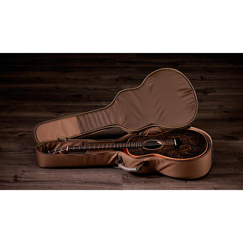 Taylor GS Mini-e Special-Edition Acoustic-Electric Guitar Paisley Burst - musicians--Friend