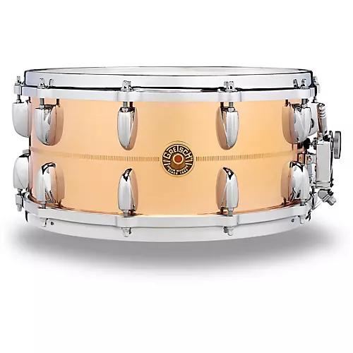 Gretsch Drums USA Bronze Snare Drum 14 x 6.5 in. - musicians--Friend