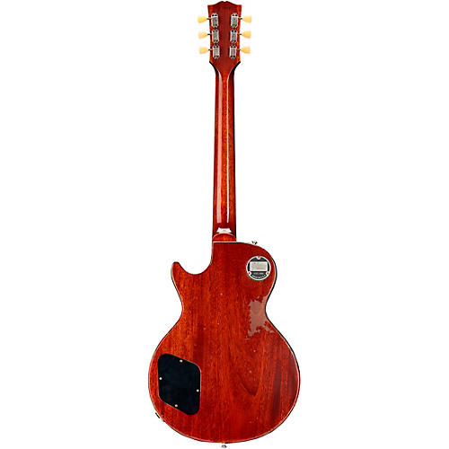 Gibson Custom Murphy Lab 1958 Les Paul Standard Reissue Heavy Aged Electric Guitar Lemon Burst - musicians--Friend