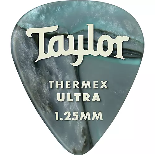 Taylor Premium 351 Thermex Ultra Picks Abalone 6-Pack 1.0 mm 6 Pack - musicians--Friend