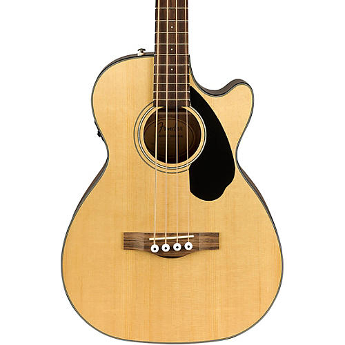 Fender CB-60SCE Acoustic-Electric Bass Guitar Black - musicians--Friend
