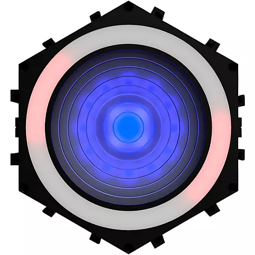 Blizzard Nexys RGBW LED Effects Light with RGB Diffused Ring and Backlight Black - musicians--Friend