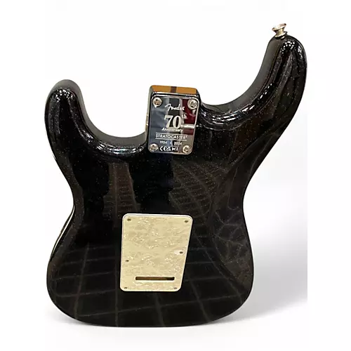 Used Fender 70th Anniversary Player Stratocaster   NEBULA NOIR Solid Body Electric Guitar NEBULA NOIR - musicians--Friend