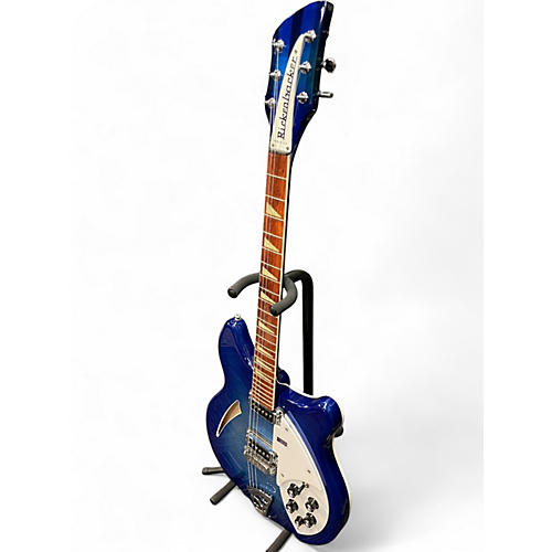 Used 2006 Rickenbacker 360 Blue Burst Hollow Body Electric Guitar Blue Burst - musicians--Friend