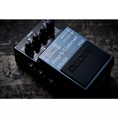 BOSS IR-2 Amp & Cabinet Effects Pedal Dark Grey - musicians--Friend