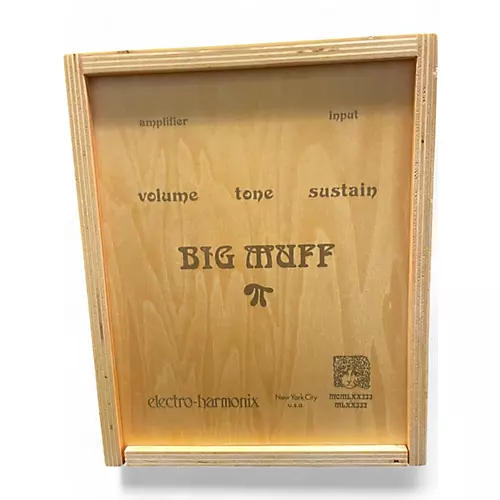 Used 2023 Electro-Harmonix Double Anniversary Big Muff PI Gold Effect Pedal - musicians--Friend