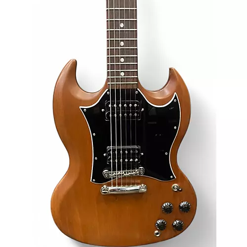 Used Gibson SG Tribute Brown Solid Body Electric Guitar Brown - musicians--Friend