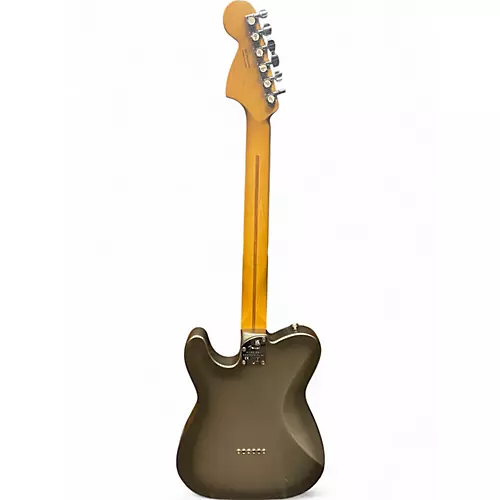 Used Fender AMERICAN PROFESSIONAL II TELECASTER DELUXE Silver Solid Body Electric Guitar Silver - musicians--Friend