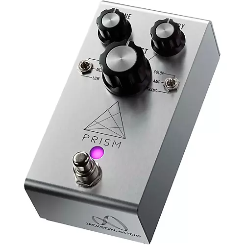 Jackson Audio Prism Boost Effects Pedal Silver - musicians--Friend