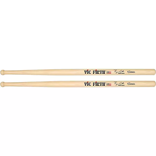 Vic Firth Corpsmaster Roger Carter Signature Marching Snare Drum Sticks Wood - musicians--Friend