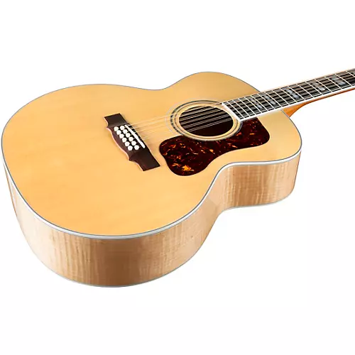 Guild F-512 Maple Jumbo 12-String Acoustic Guitar Natural - musicians--Friend