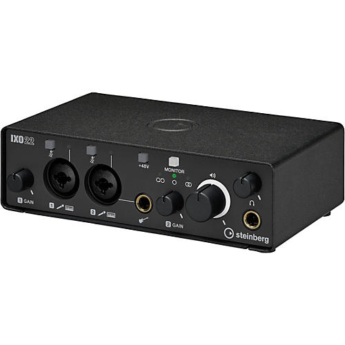Steinberg IXO22 Audio Interface with Two Mic Preamps Black - musicians--Friend