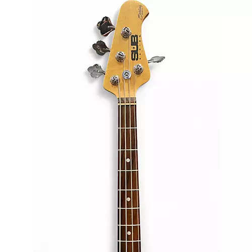 Used Sterling by Music Man Sub 4 Walnut Electric Bass Guitar Walnut - musicians--Friend