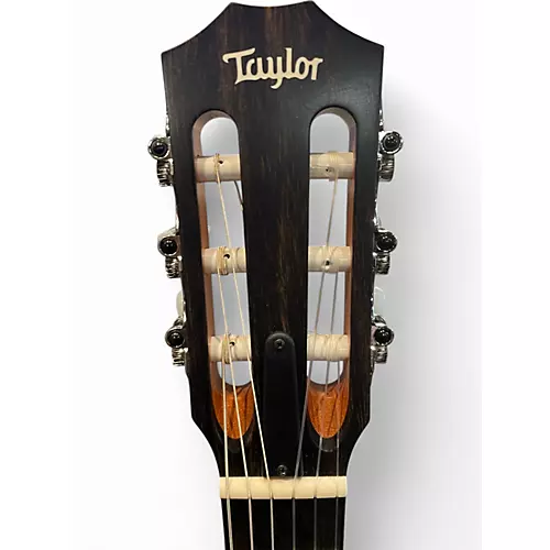 Used Taylor 214CEN Natural Classical Acoustic Electric Guitar Natural - musicians--Friend