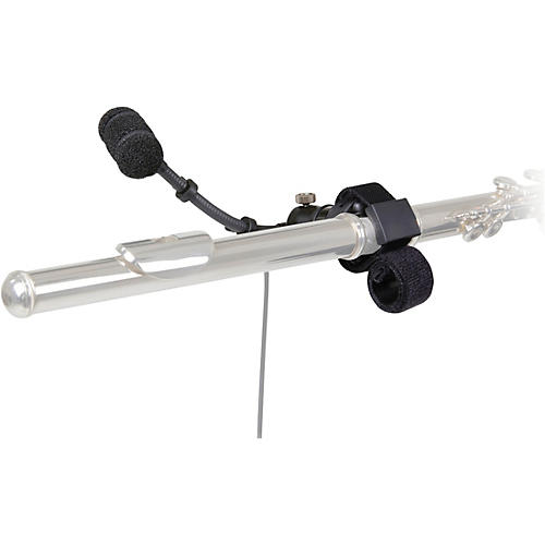 Audio-Technica ATM350W Cardioid Condenser Instrument Microphone with Woodwind Mounting System (5