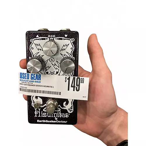 Used EarthQuaker Devices Hizumatis LE Gear Hero Purple Sparkle Effect Pedal - musicians--Friend