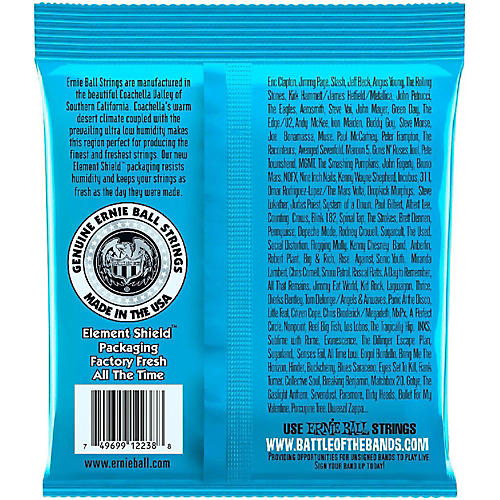 Ernie Ball 2238 Extra Slinky RPS 8 Electric Guitar Strings - musicians--Friend