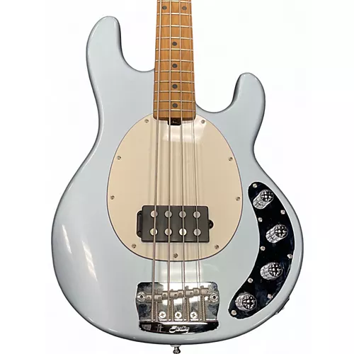 Used Sterling by Music Man Ray34 SILVER MIST Electric Bass Guitar SILVER MIST - musicians--Friend