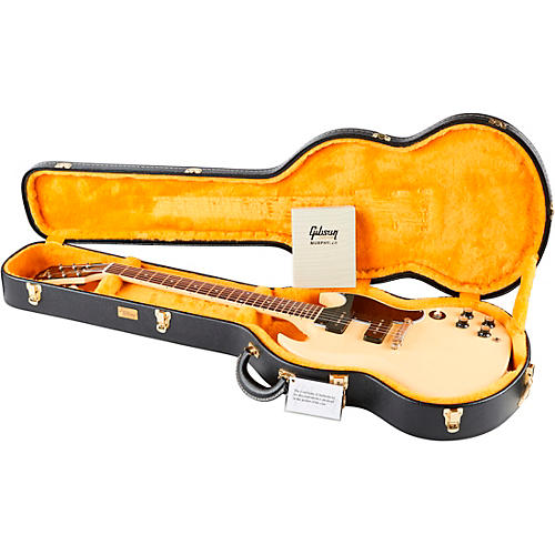 Gibson Custom Murphy Lab 1963 SG Special Reissue Lightning Bar Ultra Light Aged Electric Guitar Classic White - musicians--Friend