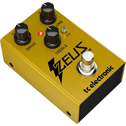 TC Electronic Zeus Drive Overdrive Effects Pedal Gold - musicians--Friend