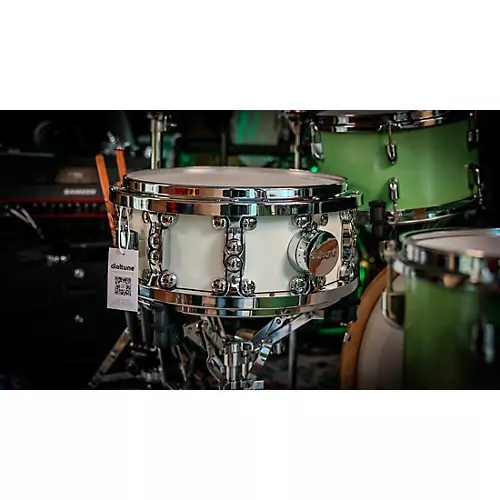 dialtune Maple Snare Drum 14 x 6.5 in. Matte Black - musicians--Friend