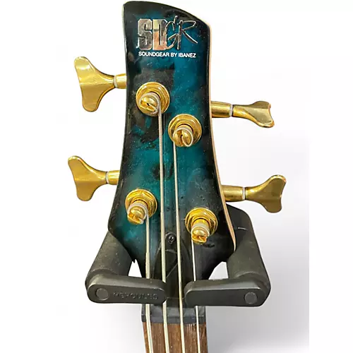 Used Ibanez SR400EPBDX TROPICAL SEAFLOOR BURST Electric Bass Guitar TROPICAL SEAFLOOR BURST - musicians--Friend