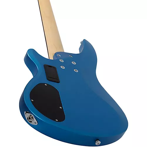 Schecter Guitar Research C-5 Deluxe Electric Bass Satin Metallic Light Blue - musicians--Friend