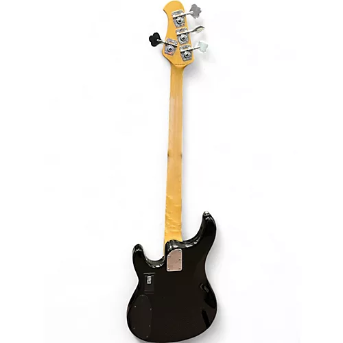 Used Sterling by Music Man Sub 4 Black Electric Bass Guitar Black - musicians--Friend