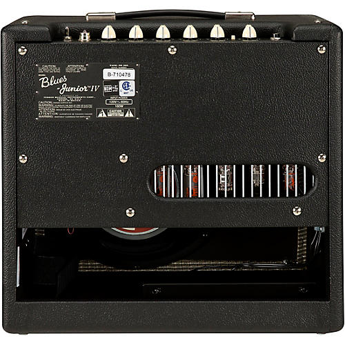 Fender Blues Junior IV 15W 1x12 Tube Guitar Combo Amplifier Black - musicians--Friend