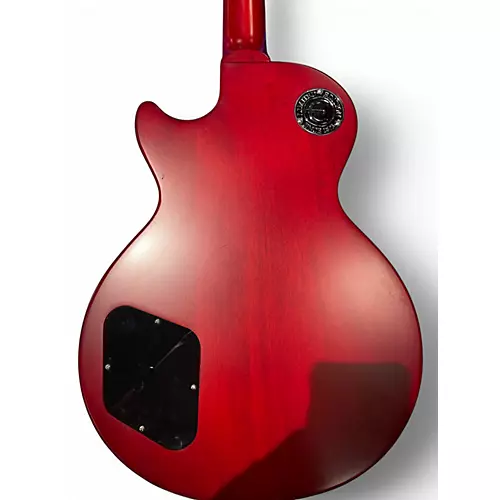 Used 2022 Epiphone 1959 Reissue Les Paul Standard Dark Cherry Burst Solid Body Electric Guitar Dark Cherry Burst - musicians--Friend