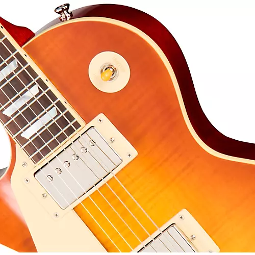 Epiphone 1960 Les Paul Standard Reissue Left-Handed Electric Guitar Iced Tea Burst - musicians--Friend